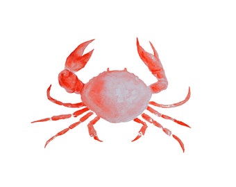Crab Watercolour (Digital Download)