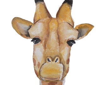 Giraffe Watercolour (Digital Download)