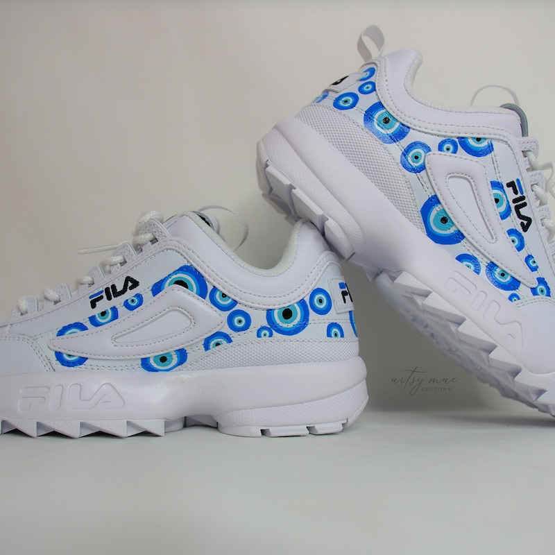 custom fila shoes