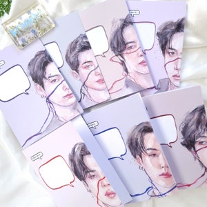 BTS personalizzabile Speech Bubble Biglietti di auguri, Natale, Compleanno, Namjoon, Jungkook, Jin, RM, Jimin, Suga, Yoongi, Taehyung, J-Hope, Regalo