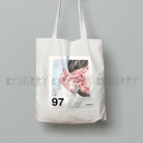 BTS V Bag BTS Taehyung BTS Inspired Canvas Tote Bag Kpop 