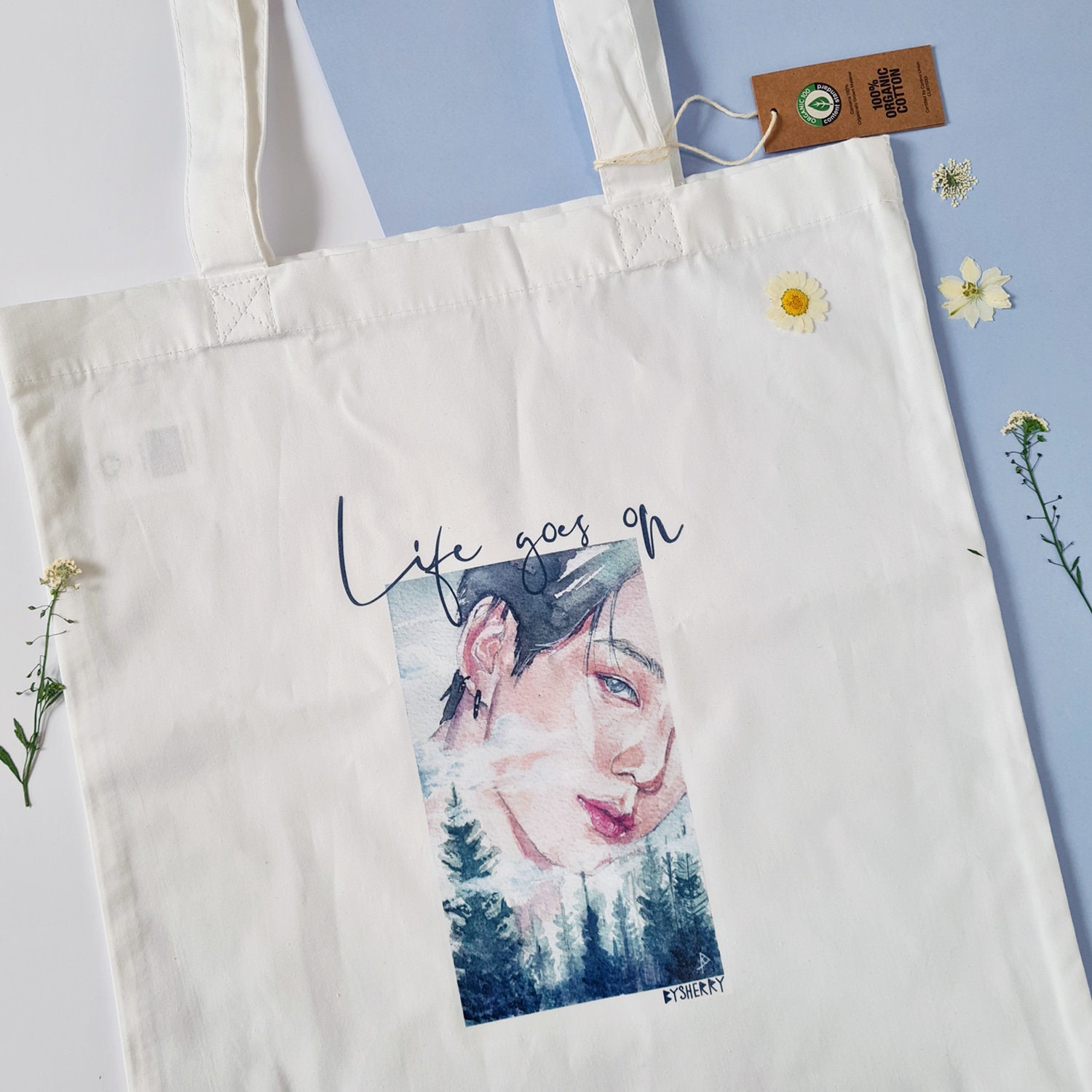 bts tote bag