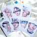 BTS Watercolor Art A5 /A6 Print, Poster, Namjoon, Jungkook, Jin, RM, Jimin, Suga, Yoongi, Taehyung, J-Hope, Painting,K-Pop, Gift, ARMY 