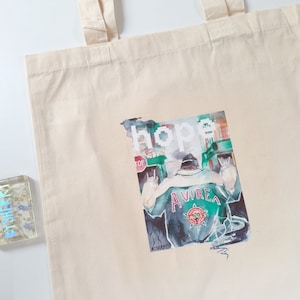 BTS J-hope on the Street Aesthetic Tote Bag Organic Cotton 