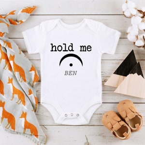 Cute Music Baby Clothes Hold Him Personalized Baby Onesie® Funny Music Pun Bodysuit Music Boys Baby Onesie® Cute Boys Baby Bodysuit