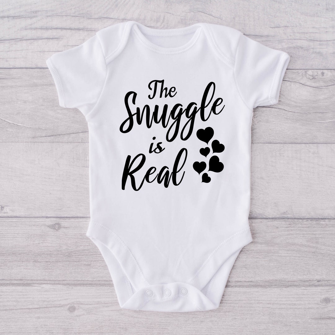 Cute Baby Onesie® the Snuggle is Real Onesie® Favorite Onesie® Baby