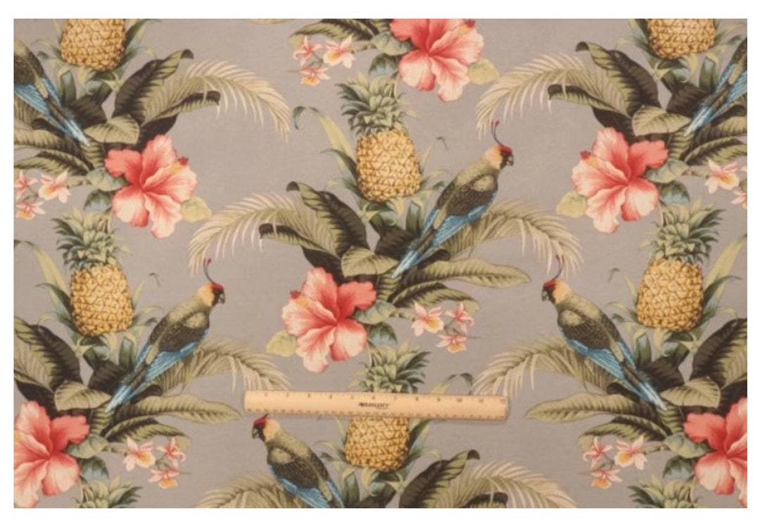 Tommy Bahama Beach Bounty Printed Polyester Outdoor Fabric Remnant in