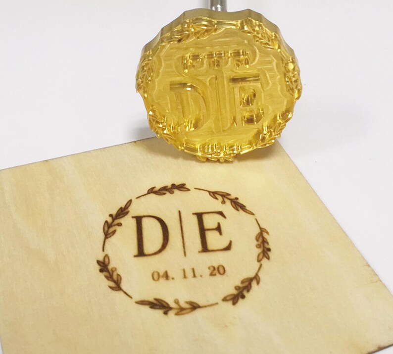 Customized Branding Iron / Custom Metal Stamp Heat Emboss Etsy