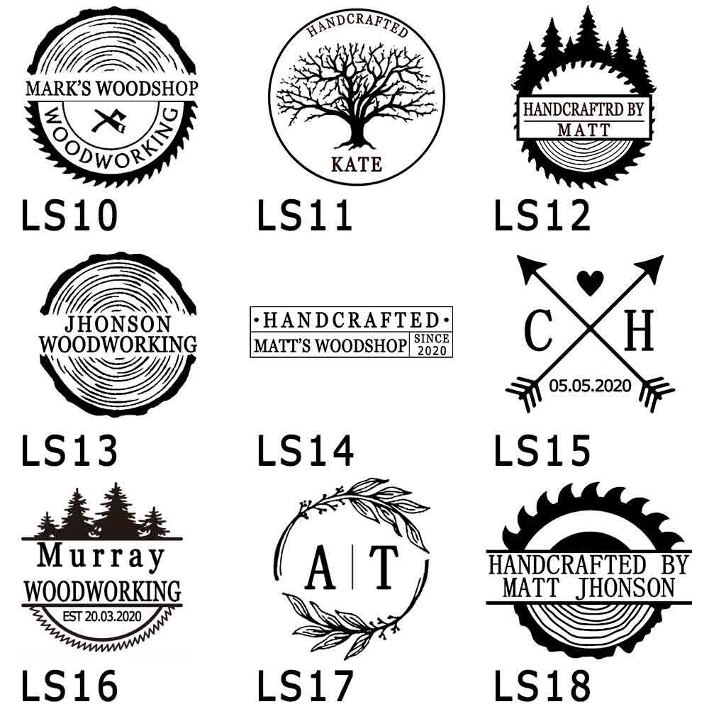 Custom Wood Branding Iron for Handcrafted / Personalized Wood Etsy