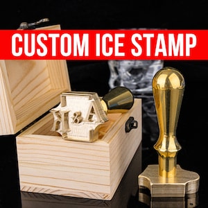 Metal Ice Stamp with Ice Cube Set - MPSJJ070 - IdeaStage Promotional  Products