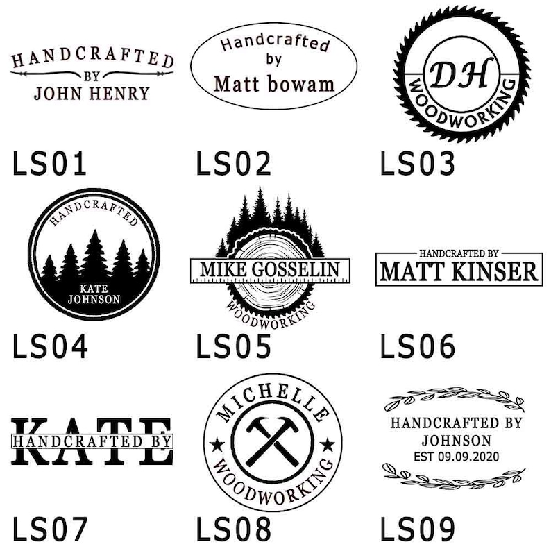 Custom Wood Brand Iron Stamps / wood branding iron / | Etsy
