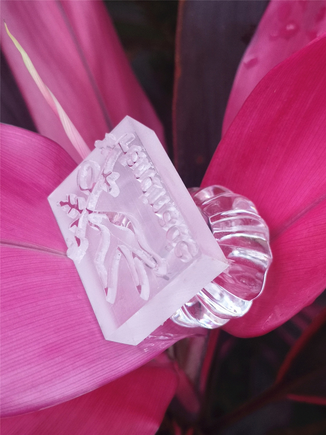 Custom soap stamp acrylic handmade Acrylic stamp soap stamps Etsy