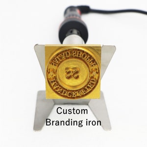 Customized Branding Iron Stamps, Custom Logo Stamps, custom branding iron Leather Stamps, Woodworking gift , DIY craft kit