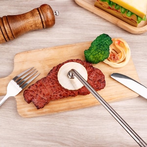 Custom steak branding iron stamp custom with electric iron, Personalized food brand iron logo stamp, Burger BBQ brand iron custom food stamp