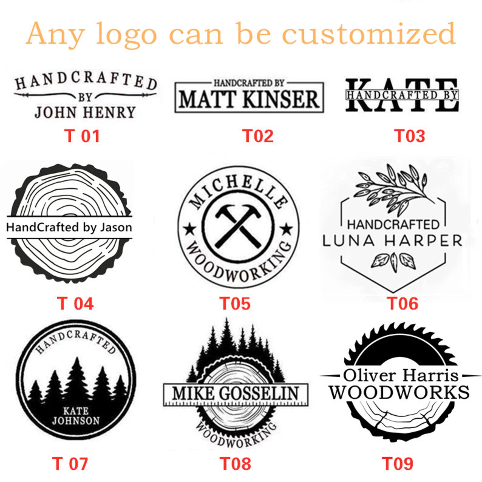 Branding Iron Custom Branding Iron for Wood Custom Wood Etsy