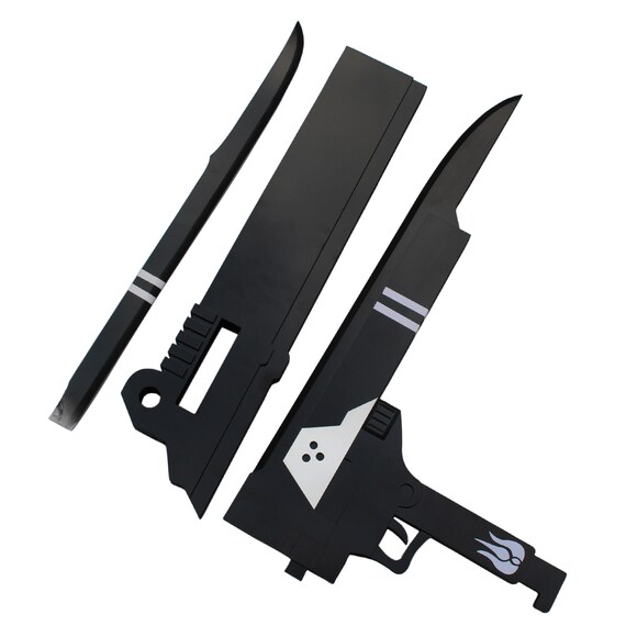 Rwby Blake Belladonna Gambol Shroud Sword Weapon Cosplay Prop Pvc Accessory Animation Art Characters Collectibles