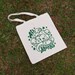 All Aboard! Hitchhiking Frogs and Toads Canvas Tote Bag