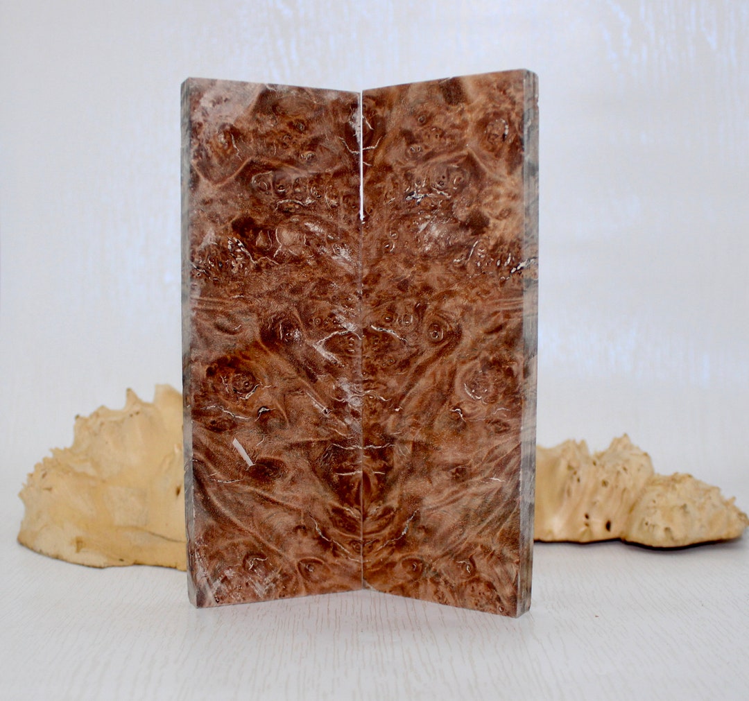 Scales Maple Burl Book Matched Setstock Etsy