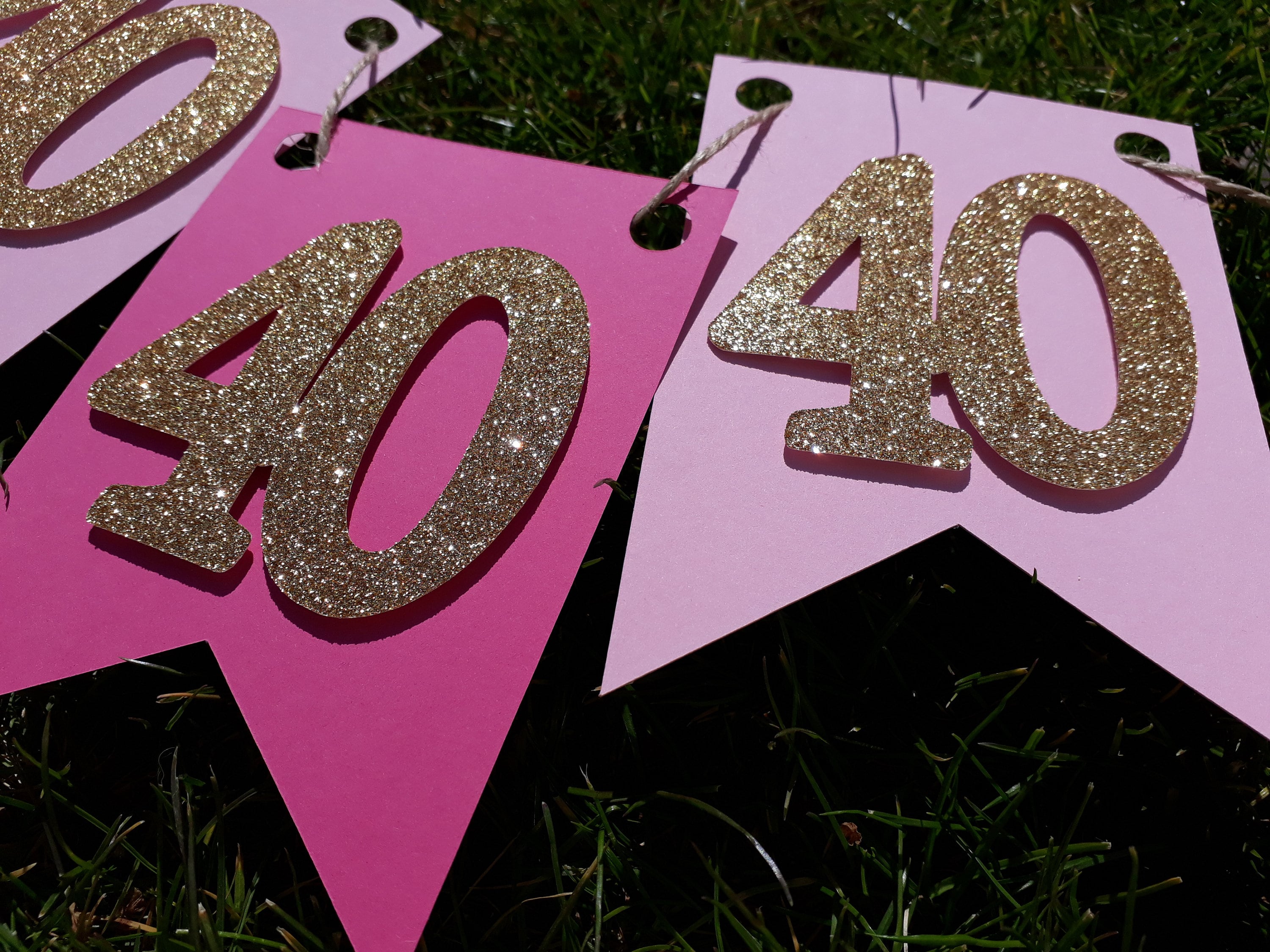 Amscan Wimpelkette '100. Geburtstag', Glitzernd Pink, Ca. 4 M Lang - Perfekt Für Jubiläumsfeiern