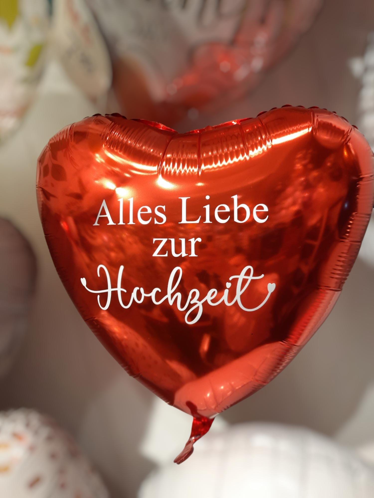 YINETTECH Folienballon Brautpaar – 112x55 Cm, Selbstversiegelnd, Für Hochzeitsdekoration, Tischdekoration