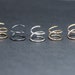 Double Hoop Twist Earrings Huggie Earrings Spirals Earrings Small Gold Hoop Earrings 14K Gold Cartilage Tragu Earrings Helix Earring