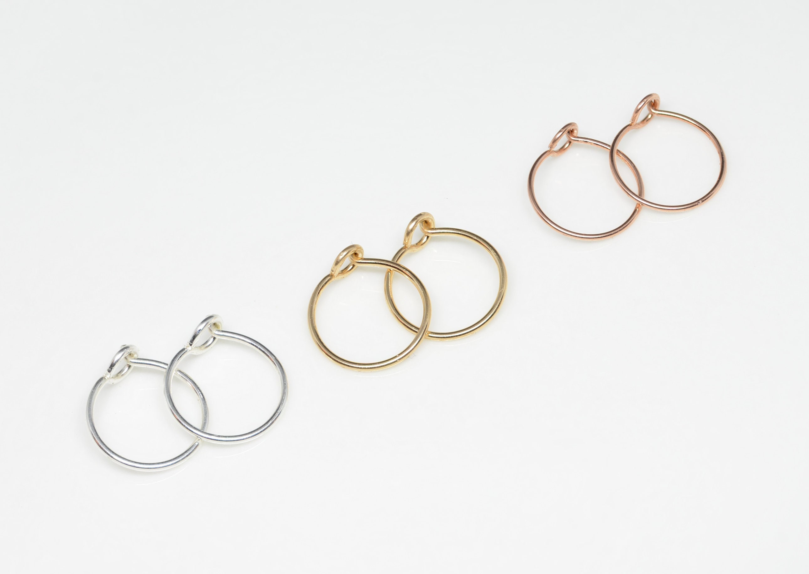 Small Gold Hoop Earrings Tiny Hoop Earrings 14K Gold Filled Etsy