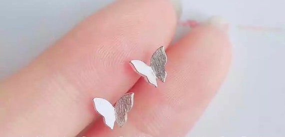 Small butterfly earrings outlet