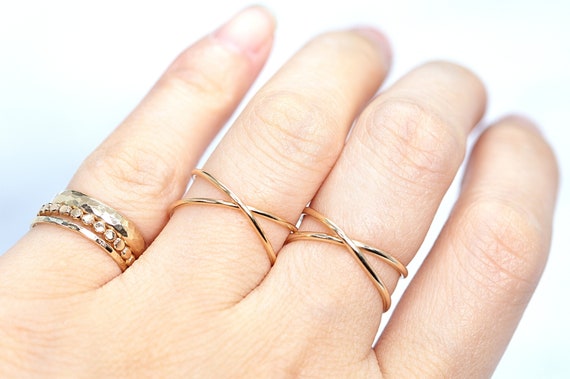 14k gold clearance cross ring