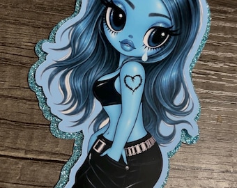 Karol G Inspired Party Cutout | NMADST Character Cake Topper (Multiple Sizes)