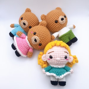 Amigurumi Bear Crochet Pattern (PDF Download)