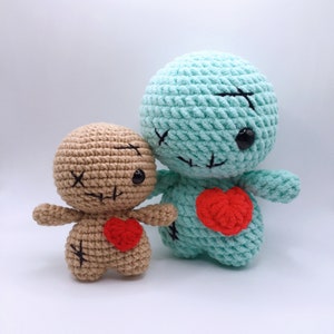 Voodoo Doll Amigurumi Crochet Pattern (PDF Download)