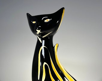 Tigris Cat Vase by Anneleise Beckh for Schmider, West Germany