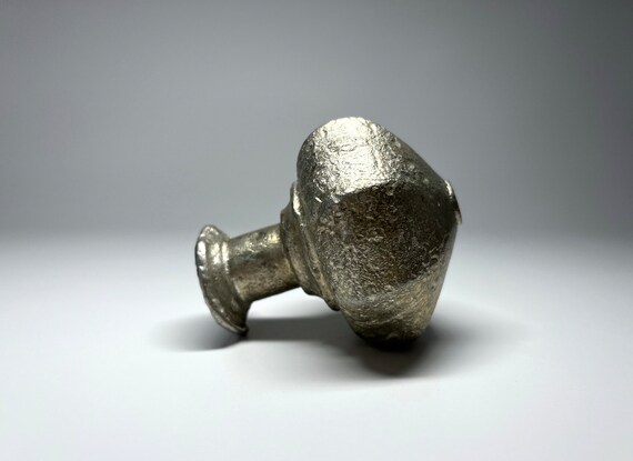 Original Victorian Door Knob Cast Pewter Paperweight, Glasgow School of Art
