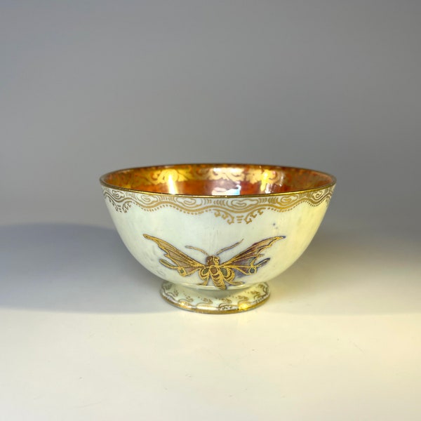 Fantasy Moth, Wedgwood Ordinary Lustre Butterfly York Cup By Daisy Makeig-Jones