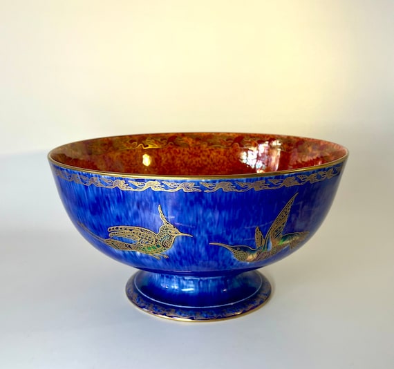 Monumental Wedgwood Ordinary Lustre Footed Bowl By Daisy Making-Jones