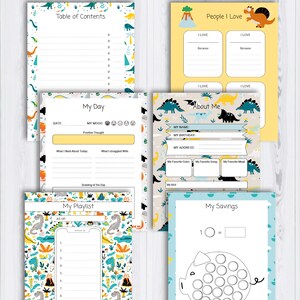 Printable Planner for Kids Printable Planner for Boys Printable ...