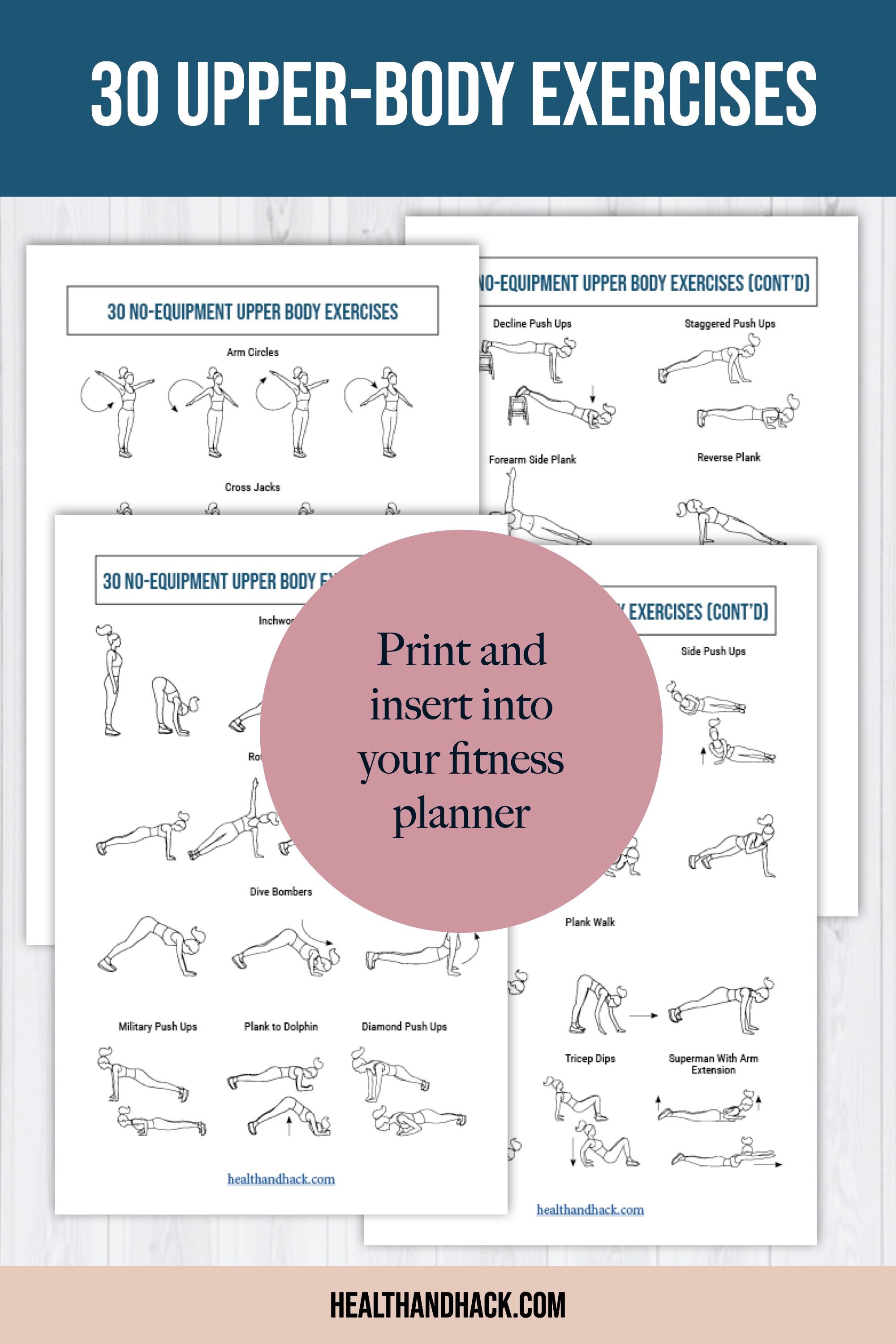90 Bodyweight Exercises Guide: Illustrated Workout, Upper/lower Body ...