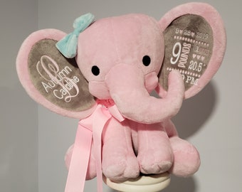 Download Birth Stat Plush Etsy