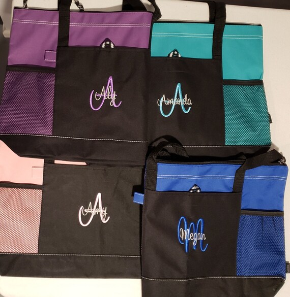 SALE Ladies Monogram Tote Bag Personalized Bridesmaid Gift | Etsy