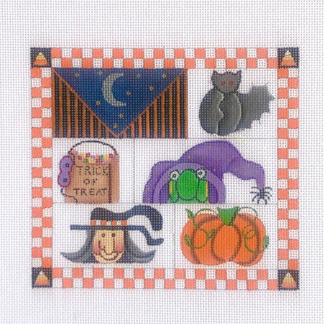 Halloween Needlepoint Ornament Kit Dracula – Needlepoint For Fun