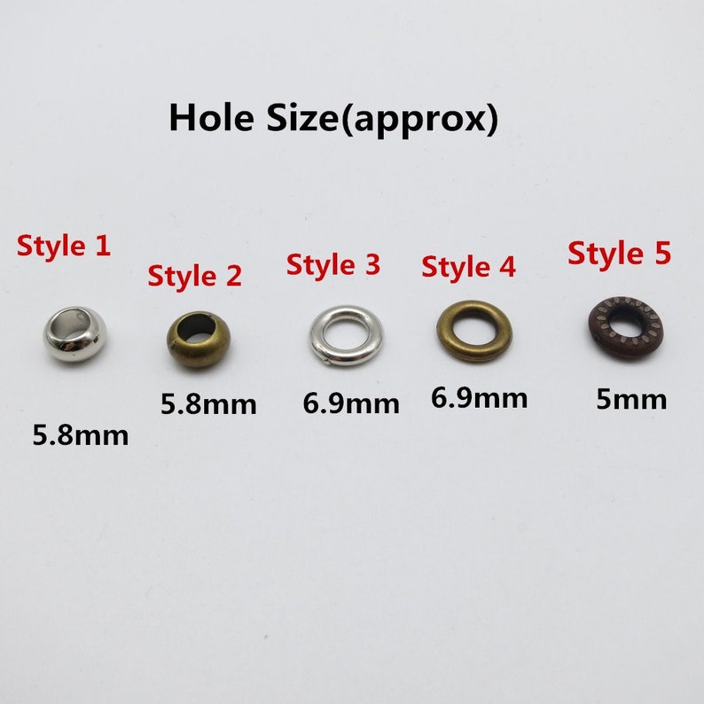 20pcs-50pcs Acrylic different 5 styles hair braid dread dreadlock beads clips cuffs tube rings Jewelry dreadlock accessories
