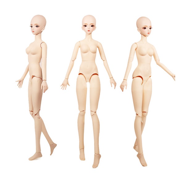 1/3 BJD Nude Doll 26 Movable Joints 62cm Plastic Naked Doll Body Toy Doll  Gifts for Girls -  Norway