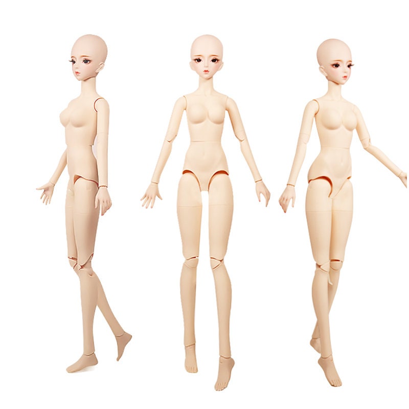 1/3 BJD Nude Doll 26 Movable Joints 62cm Plastic Naked Doll Body Toy Doll  Gifts for Girls -  Denmark