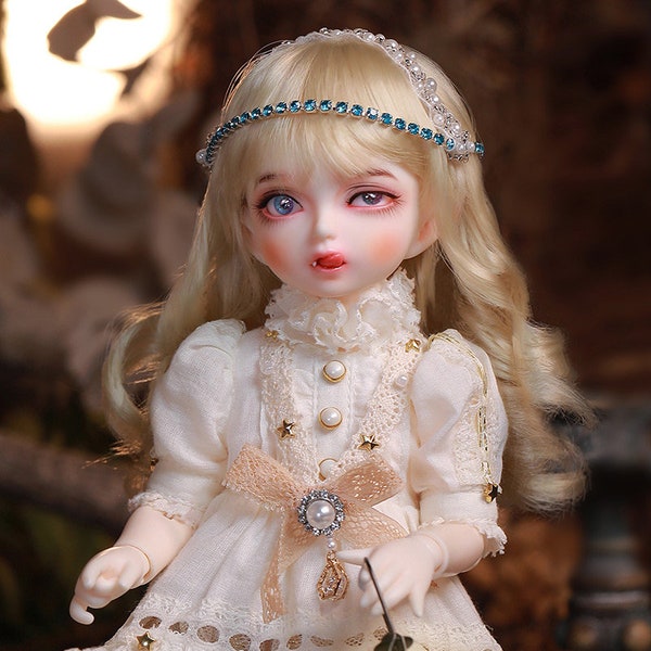 Littlefee Hwayu Anzug Fullset BJD Dolls Fairyland YoSD 1/6 FL Napi Luts Süßes Geschenk für Jungen und Mädchen