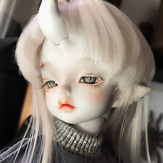 Two-dimensional Anime Face Doll DIY Makeup Doll Head Beautiful