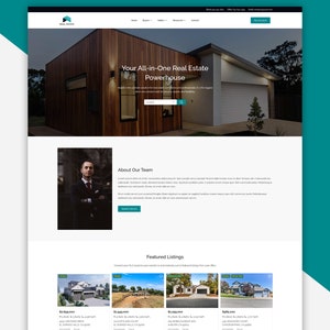 Real Estate Website with MLS Integration and CRM