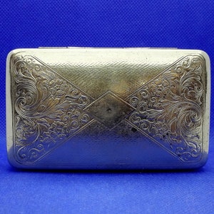 Very Rare!Snuffbox.Vintage Cigarette Case.Old Metal Case fo Smoker. Metal Box Case. Gift for smoker.Gift for him.Christmas gift.Gift for him