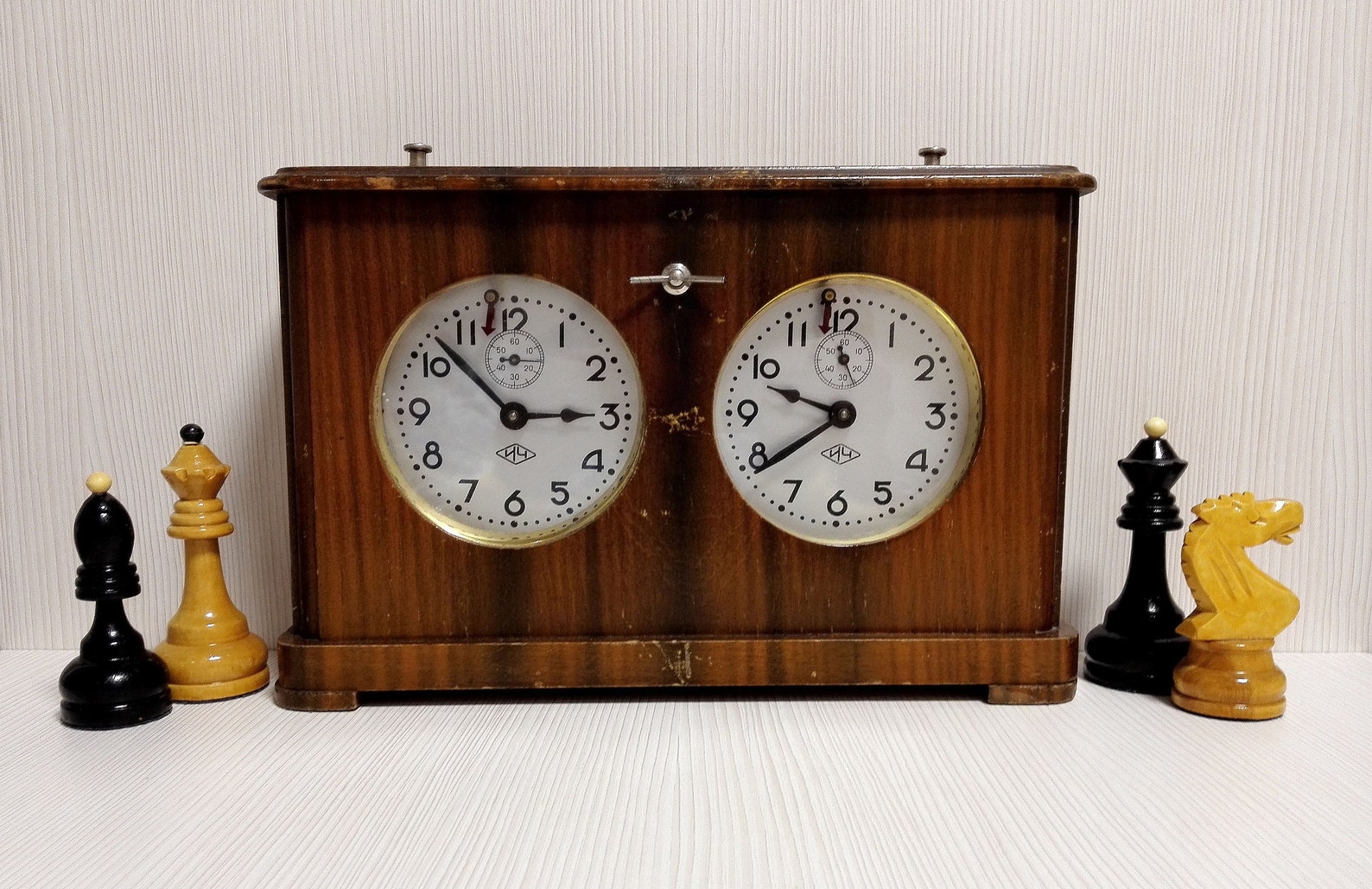 Wooden Chess Clock. Chess Timer. Vintage Soviet Chess. Chess Etsy