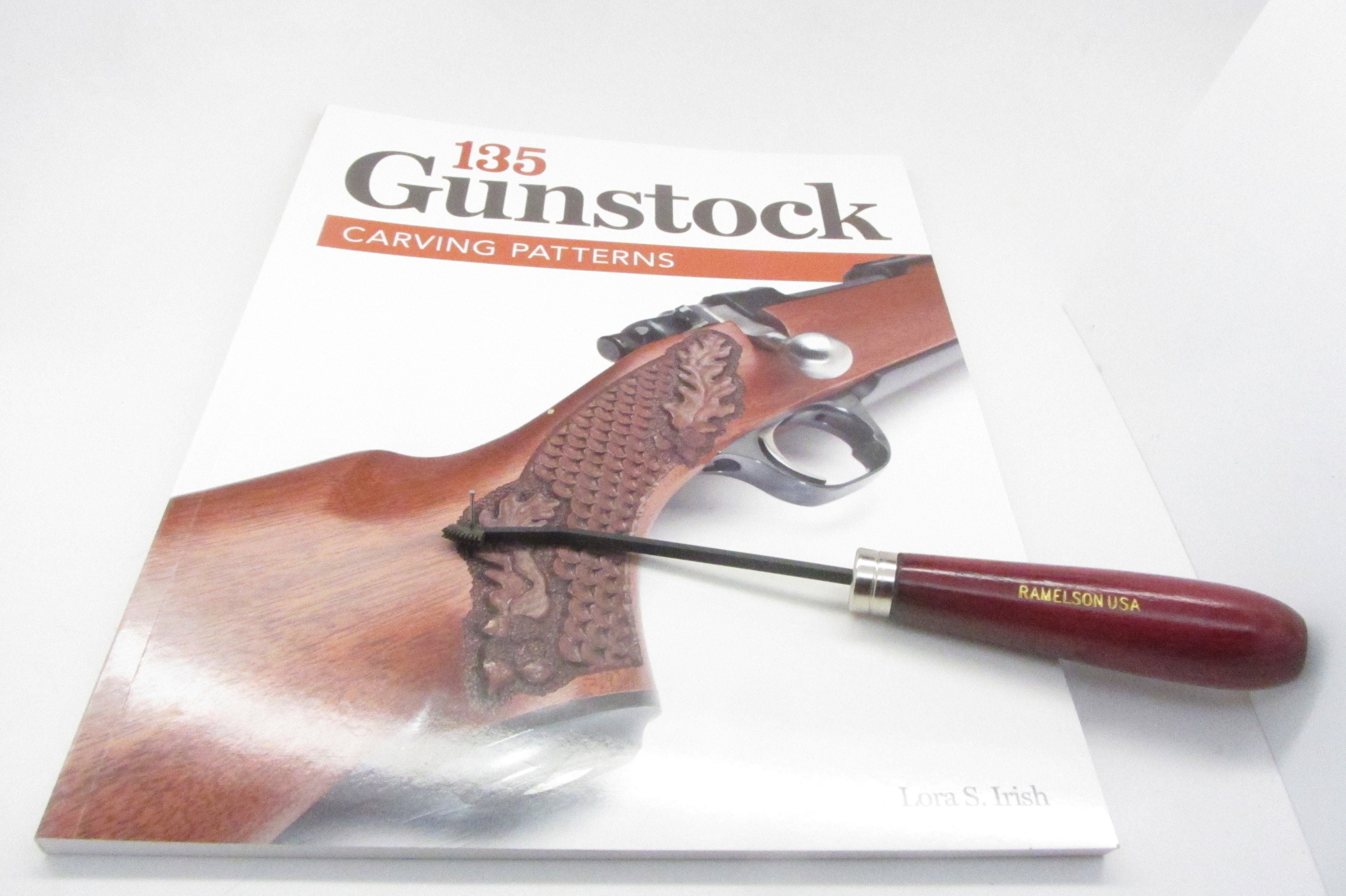 135 Gunstock Carving Patterns & Ramelson/ullman 2 Line 16LPI Checkering Tool  USA 
