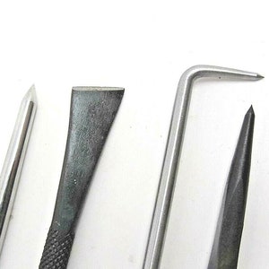 5pc Etching Intaglio Graphic Art Scribing Printmaking Tool Set UJ Ramelson